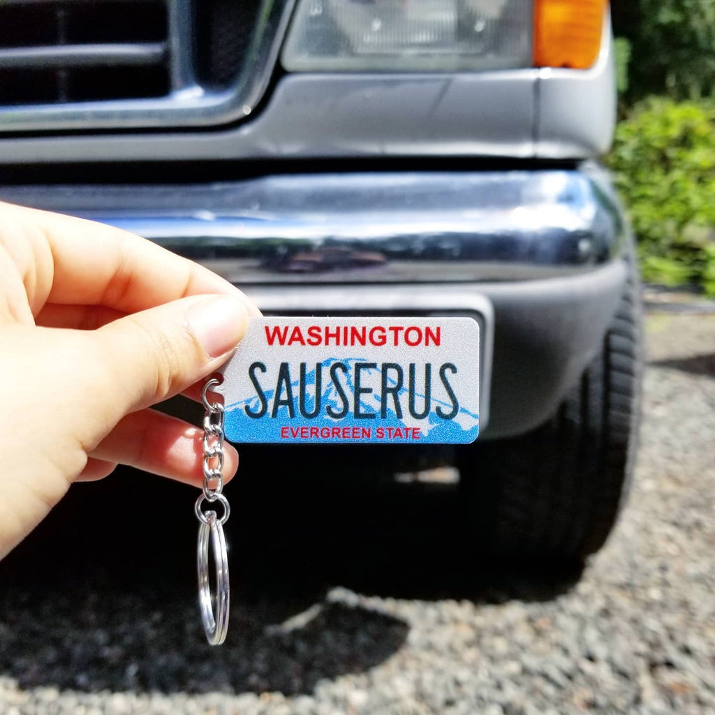 Best Personalized License Plate Keychain Placamania 5070