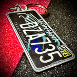 Montana License Plate Custom Keychain