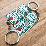 Florida License Plate Custom Keychain