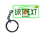 Florida License Plate Custom Keychain