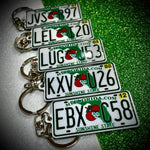 Florida License Plate Custom Keychain