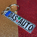 Germany Euro Plate Keychain