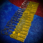 Germany Euro Plate Keychain