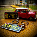 Create your own US License Plate Keychain