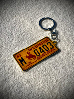 Create your own US License Plate Keychain