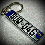 Great Britain Euro Plate Keychain