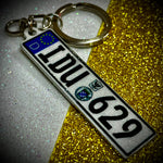 Great Britain Euro Plate Keychain