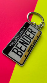 Pennsylvania License Plate Custom Keychain